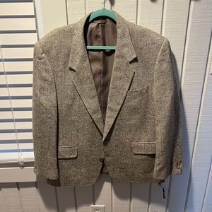 Men’s Tweed Sport Coat/Blazer Tan